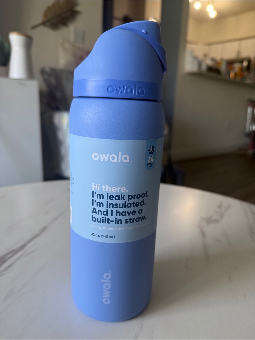 NWT Owala Insulated 32oz Water Bottle in “Out of the Blue”